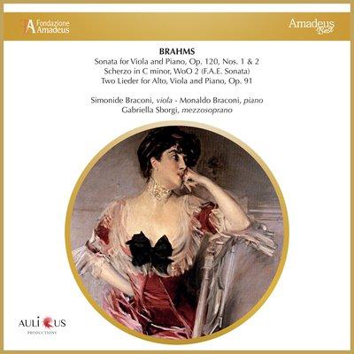 FAB 0094 - Brahms: Sonata for Viola and Piano, Op. 120, Nos. 1 & 2 -  Scherzo in C minor, WoO 2 (F.A.E. Sonata) - Two Lieder for Alto, Viola and Piano, Op. 91